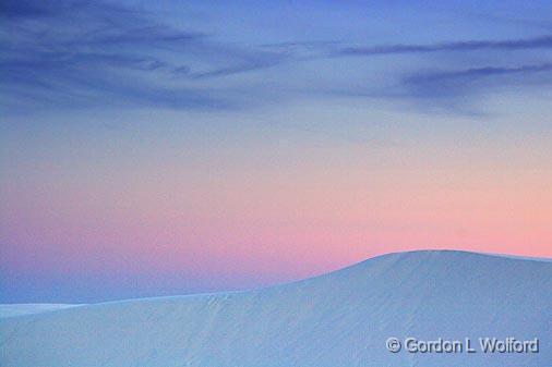 White Sands_31945.jpg - Twilight photographed at the White Sands National Monument near Alamogordo, New Mexico, USA.